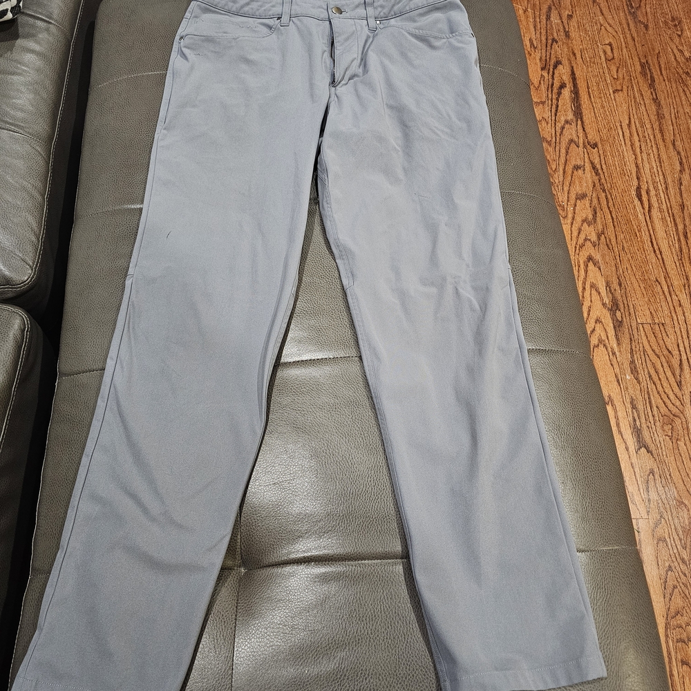 lululemon athletica Men's Light Gray Chinos